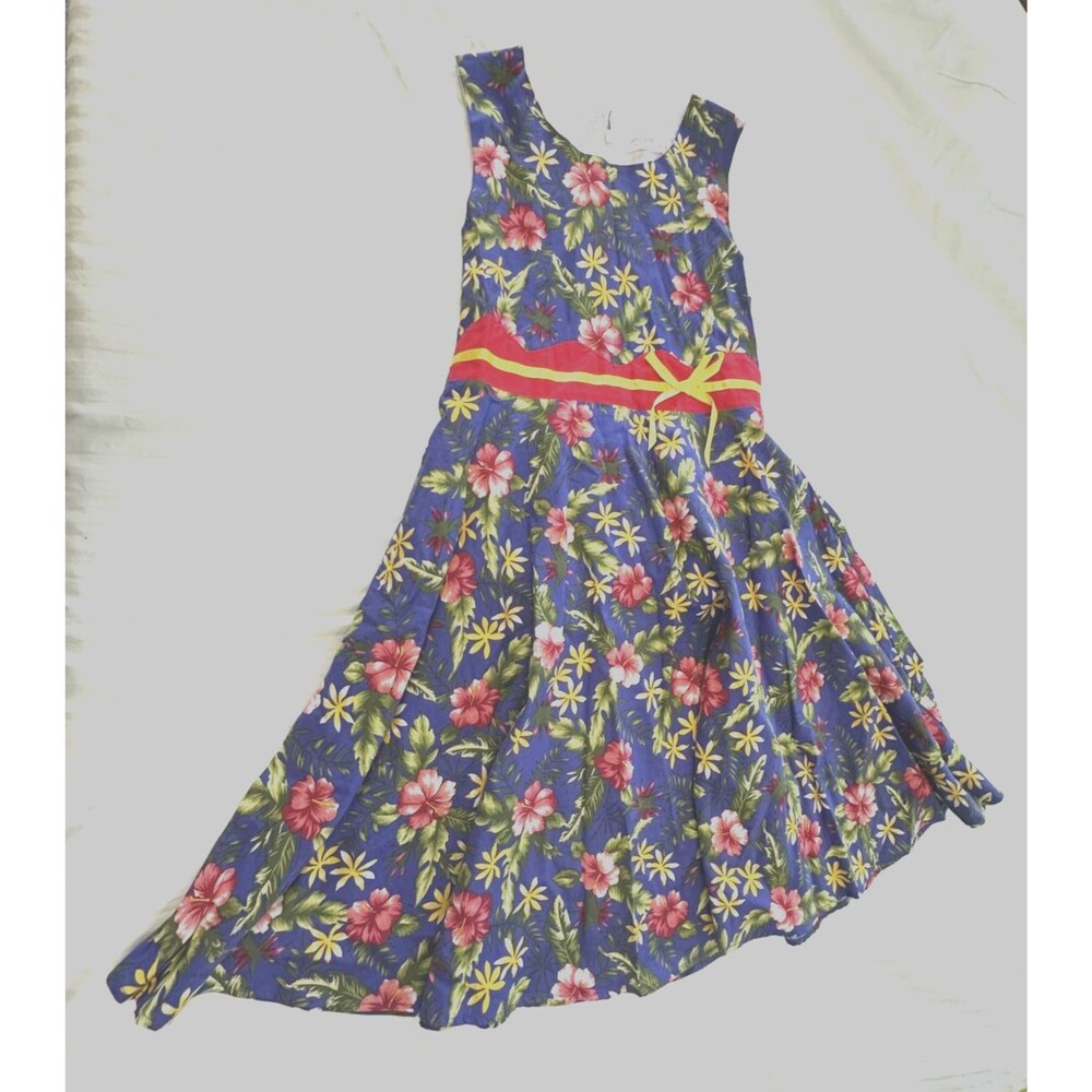 SUNNY FASHION GIRLS SLEEVELESS COTTON DRESS SIZE 11/12